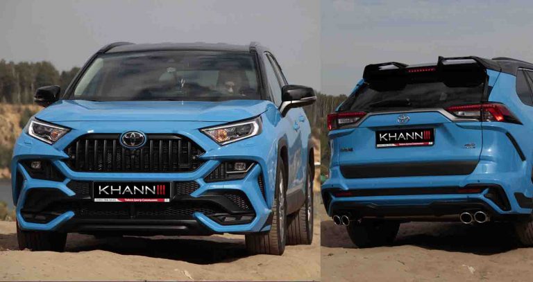 Rav4 обвес khann