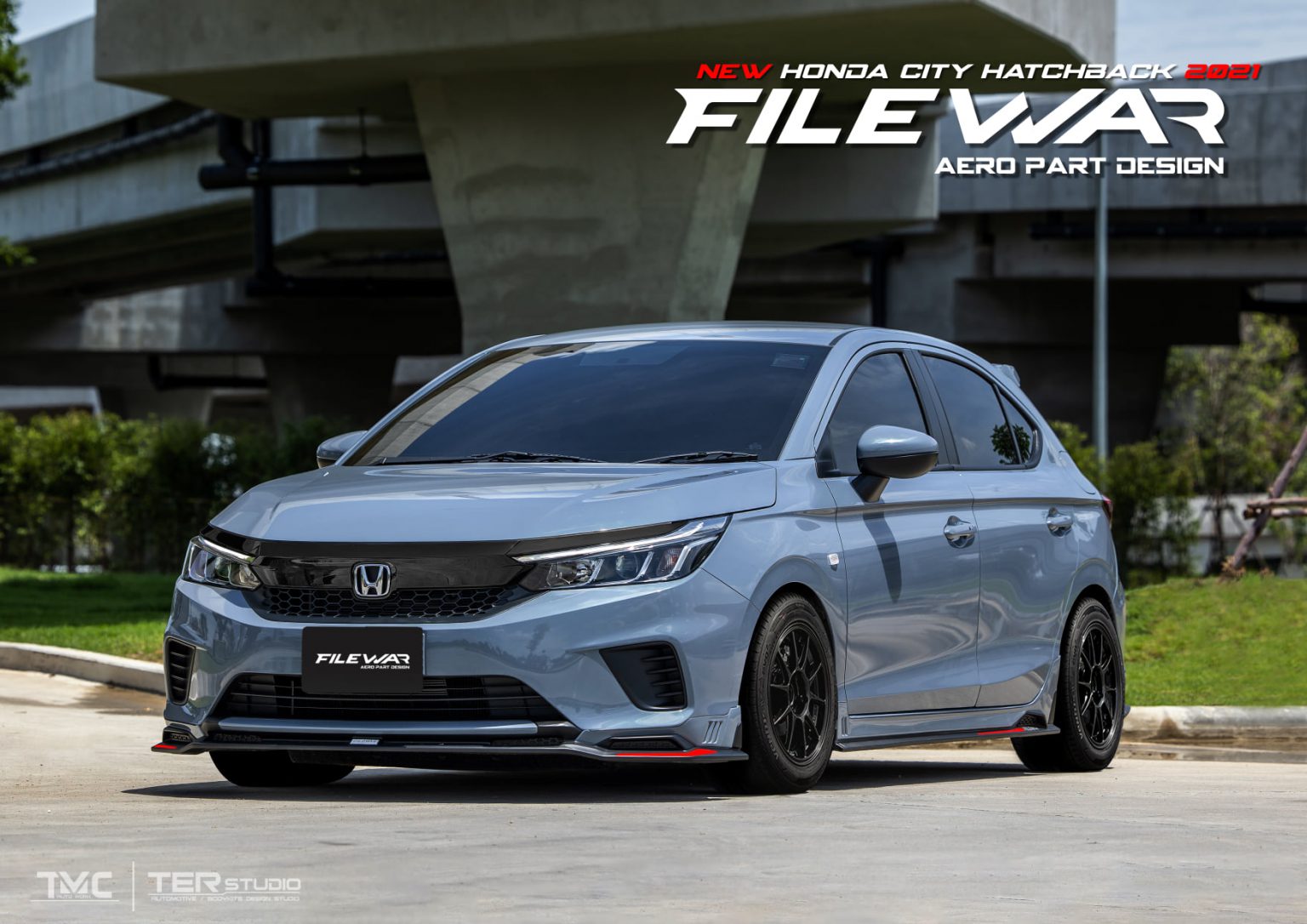 ชุดแต่ง HONDA CITY Hatchback ใหม่ ราคา 9,500 บาท โดย Ter Studio รถ