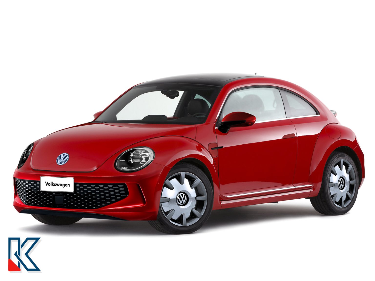 Volkswagen iBeetle 2024 EV เวอร์ชั่น 4 ประตู ภาพเรนเดอร์ รถเต่าไฟฟ้า จะ