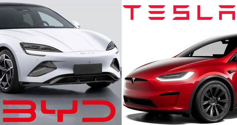 BYD ขึ้นแท่นผู้จำหน่ายรถยนต์ไฟฟ้า BEV อันดับ 2 ของโลก รองจาก TESLA ในปี ...