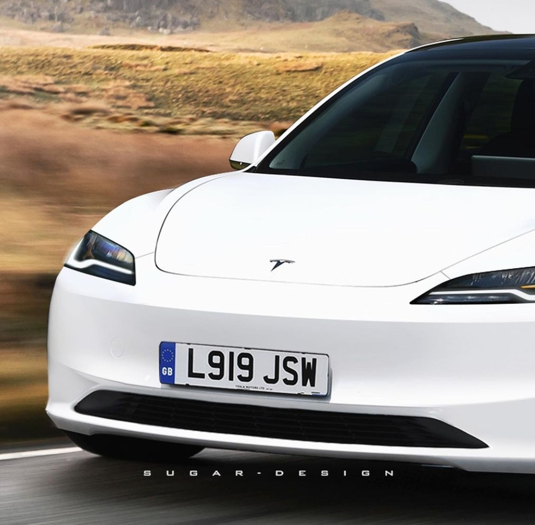 Tesla Model 3 Facelift 'Project Highland' 2023 ก่อนเปิดตัว * ภาพ ...