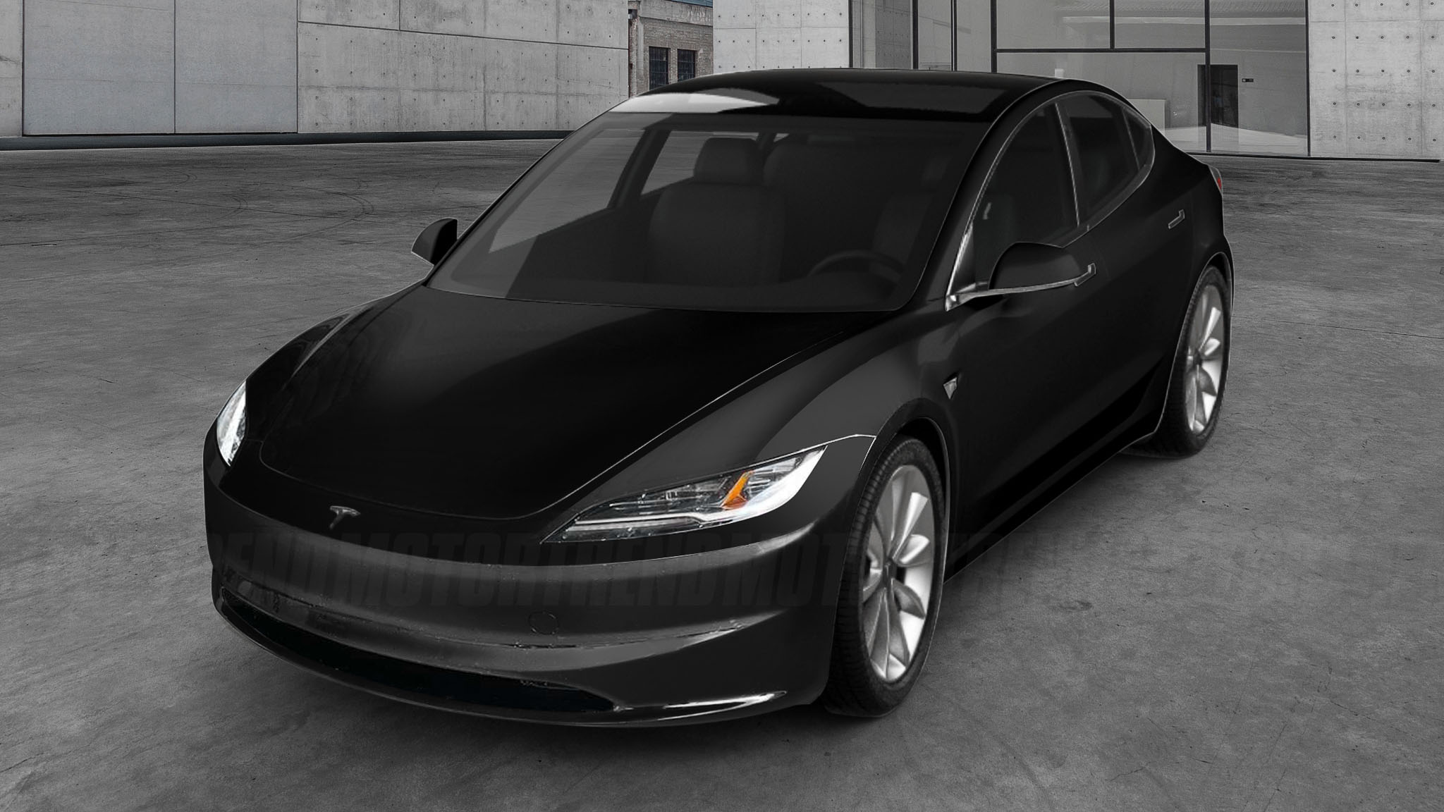 Tesla Model 3 facelift 'Project Highland' 2023 ก่อนเปิดตัว * ภาพ