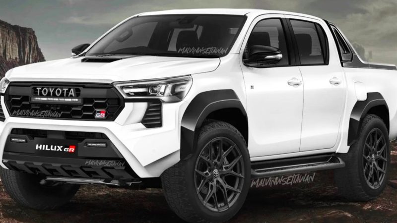 TOYOTA HILUX GR ตัวแรงที่ แข่งขัน RANGER RAPTOR อาจเปิดตัวในอนาคต * ภาพเรนเดอร์