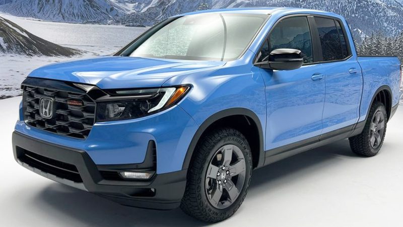 เปิดขายในสหรัฐฯ 1.42 ล้านบาท HONDA Ridgeline TrailSport 2024 3.5L V6 280 แรงม้า