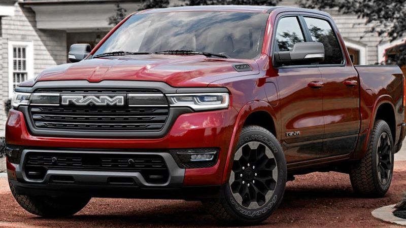 RAM 1500 Ramcharger EREV กระบะไฟฟ้าช่วงขยายวิ่งไฟฟ้า 226 กม. 3.6T V6 663 แรงม้า แบตเตอรี่ 92kWh