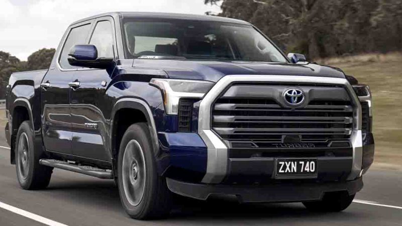 พวงมาลัยขวา เตรียมขายพฤศจิกายนในออสเตรเลีย TOYOTA TUNDRA V6 3.4T i-Force Max