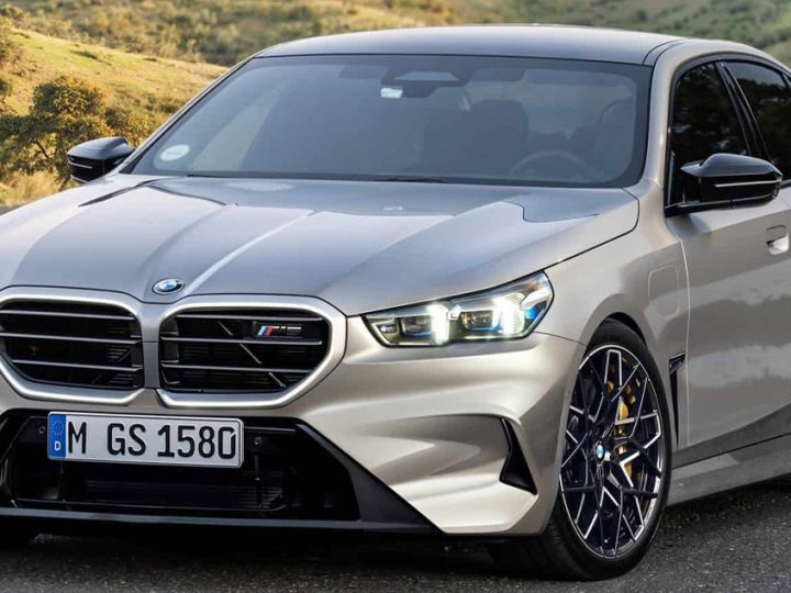 NEW BMW M5 เตรียมเปิดตัวกลางปีนี้ภาพอิงจากทีเซอร์ ใหม่