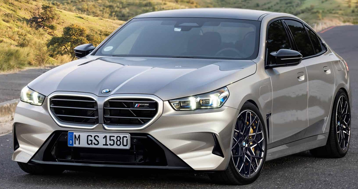 NEW BMW M5 เตรียมเปิดตัวกลางปีนี้ภาพอิงจากทีเซอร์ ใหม่