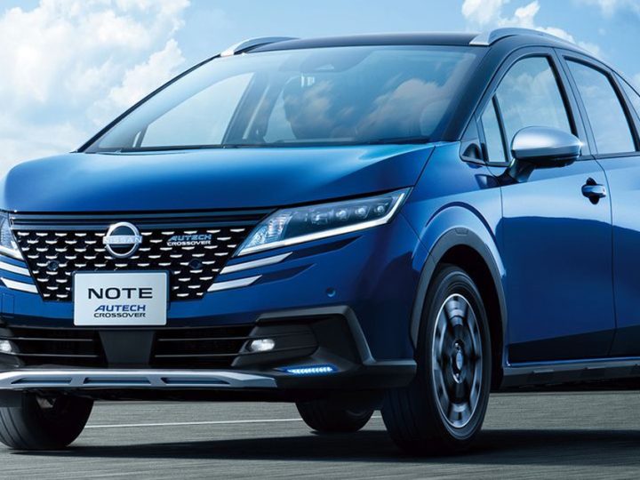 เปิดราคา 643,000 บาทในญี่ปุ่น NISSAN NOTE AUTECH CROSSOVER เพิ่มระยะห่างพื้น 25 มม.