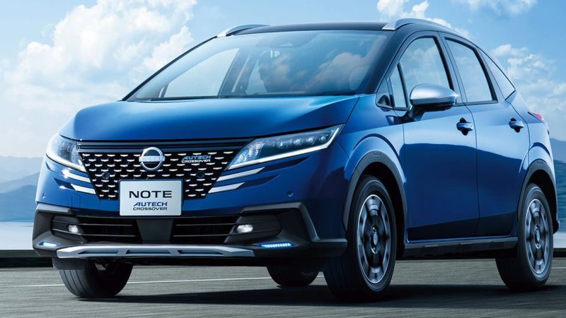 เปิดราคา 643,000 บาทในญี่ปุ่น NISSAN NOTE AUTECH CROSSOVER เพิ่มระยะห่างพื้น 25 มม.