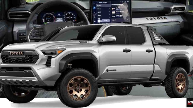 TOYOTA Tacoma Trailhunter i-FORCE MAX HYBRID 326 แรงม้า 9.78 กม./ลิตร EPA ราคา 2.19 ล้านบาทในสหรัฐฯ