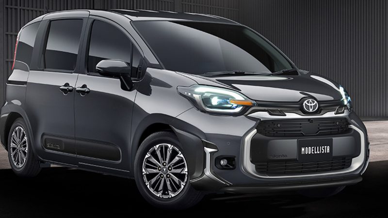 MPV ประหยัดน้ำมันมากสุดของโตโยต้าในญี่ปุ่น 28.2 กม./ลิตร WLTC TOYOTA Sienta HYBRID G 1.5L 2WD ราคา 561,000 บาท