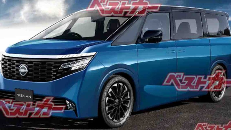 เปิดตัวปีหน้าในญี่ปุ่น NISSAN ElGrand e-POWER ใหม่ เทียบชั้น Alphad * ภาพเรนเดอร์