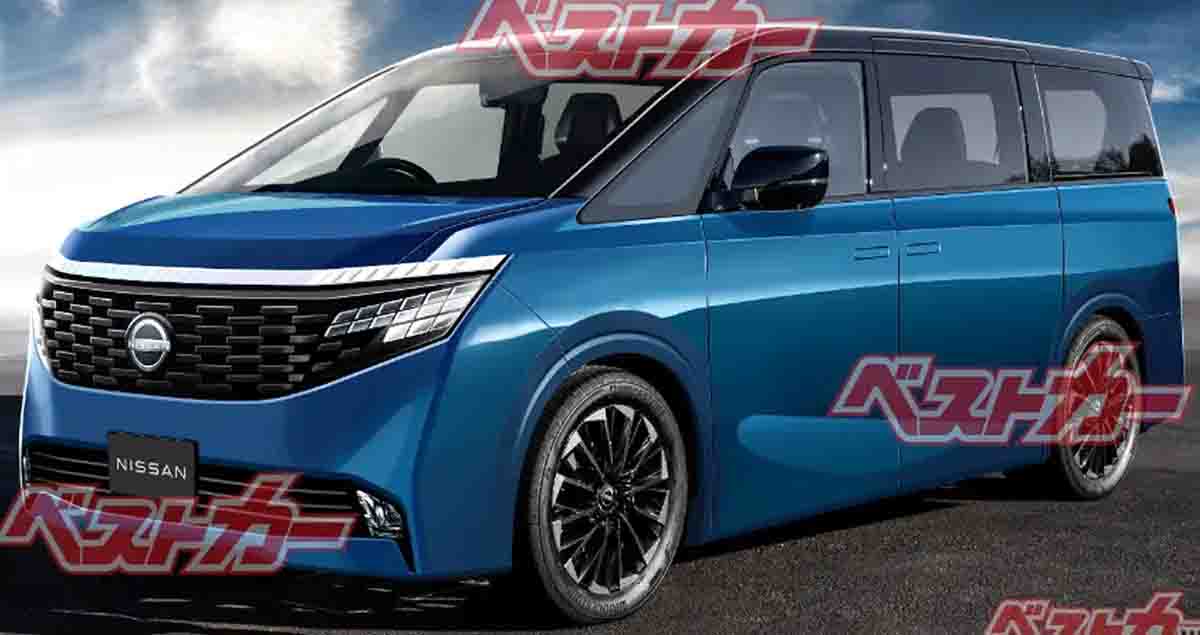 เปิดตัวปีหน้าในญี่ปุ่น NISSAN ElGrand e-POWER ใหม่ เทียบชั้น Alphad * ภาพเรนเดอร์