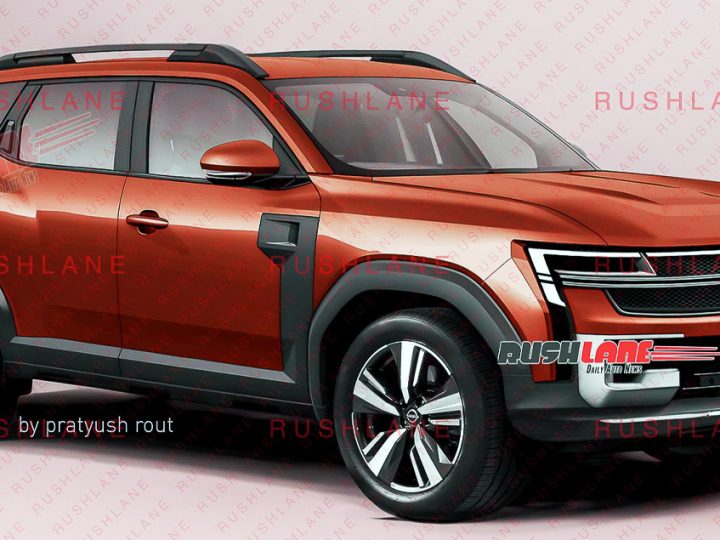 NISSAN Terrano SUV ขนาดกลาง เตรียมเปิดตัวในอินเดีย * ภาพอิงจากทีเซอร์