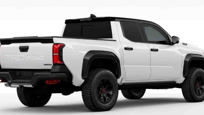 รวมภาพรุ่นท๊อป TOYOTA Tacoma TRD Pro i-Force MAX 2.4T HYBRID ราคา 2.20 ล้านบาทในสหรัฐฯ