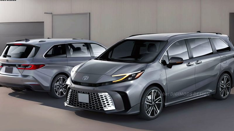 TOYOTA SIENNA 2025 MPV 7 ที่นั่ง รุ่นปรับปรุงใหม่ *ภาพในจินตนาการ