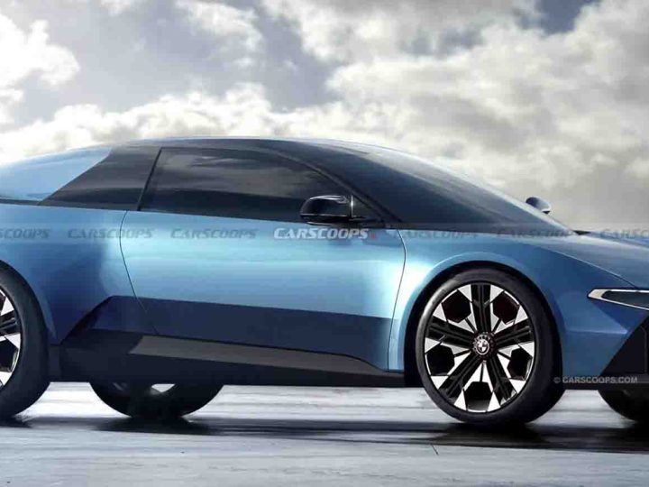 BMW Neue Klasse EV Coupe ใหม่ก่อนเปิดตัวในยุโรป * ภาพในจินตนาการ