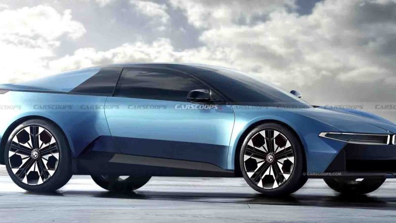 BMW Neue Klasse EV Coupe ใหม่ก่อนเปิดตัวในยุโรป * ภาพในจินตนาการ