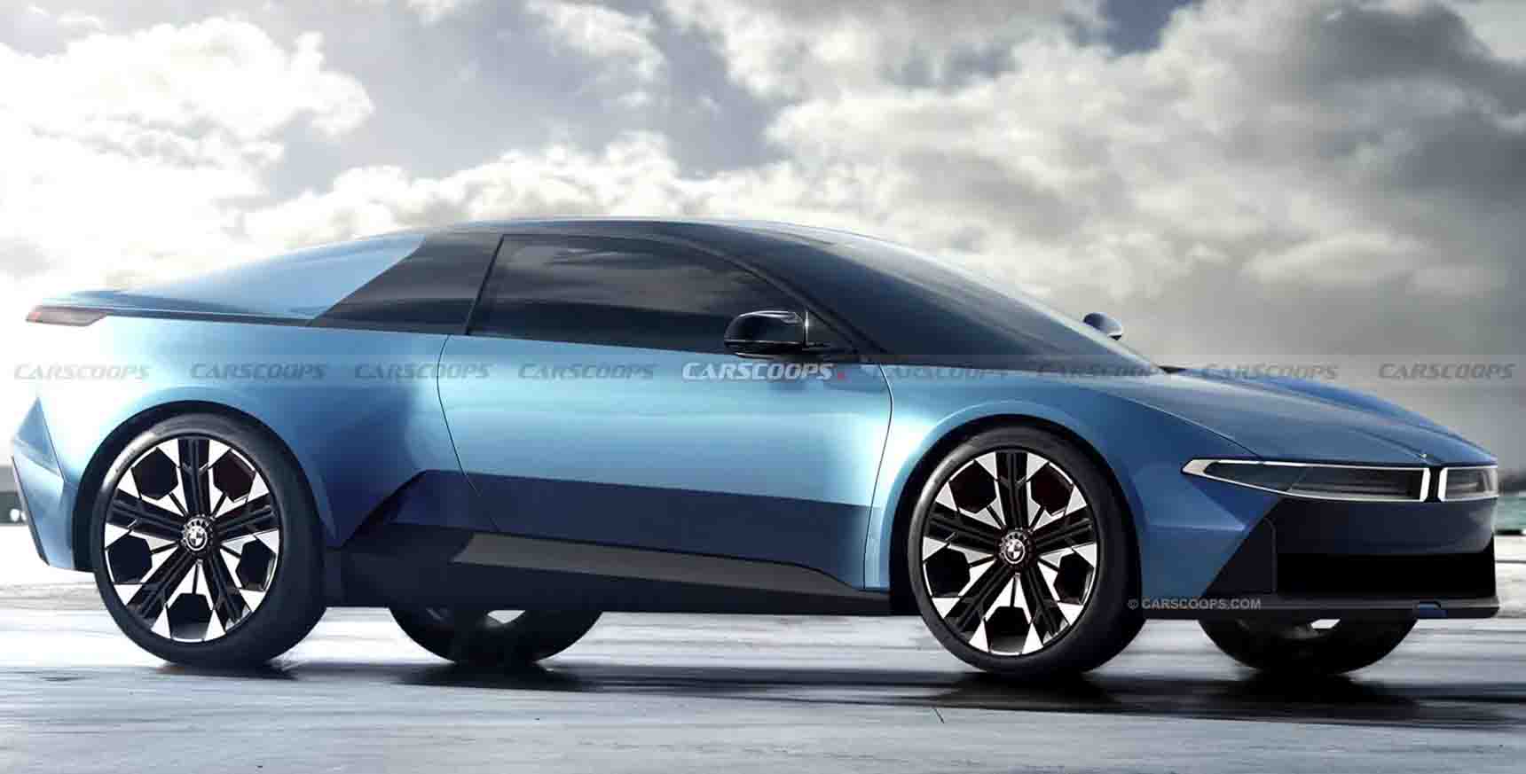 BMW Neue Klasse EV Coupe ใหม่ก่อนเปิดตัวในยุโรป * ภาพในจินตนาการ