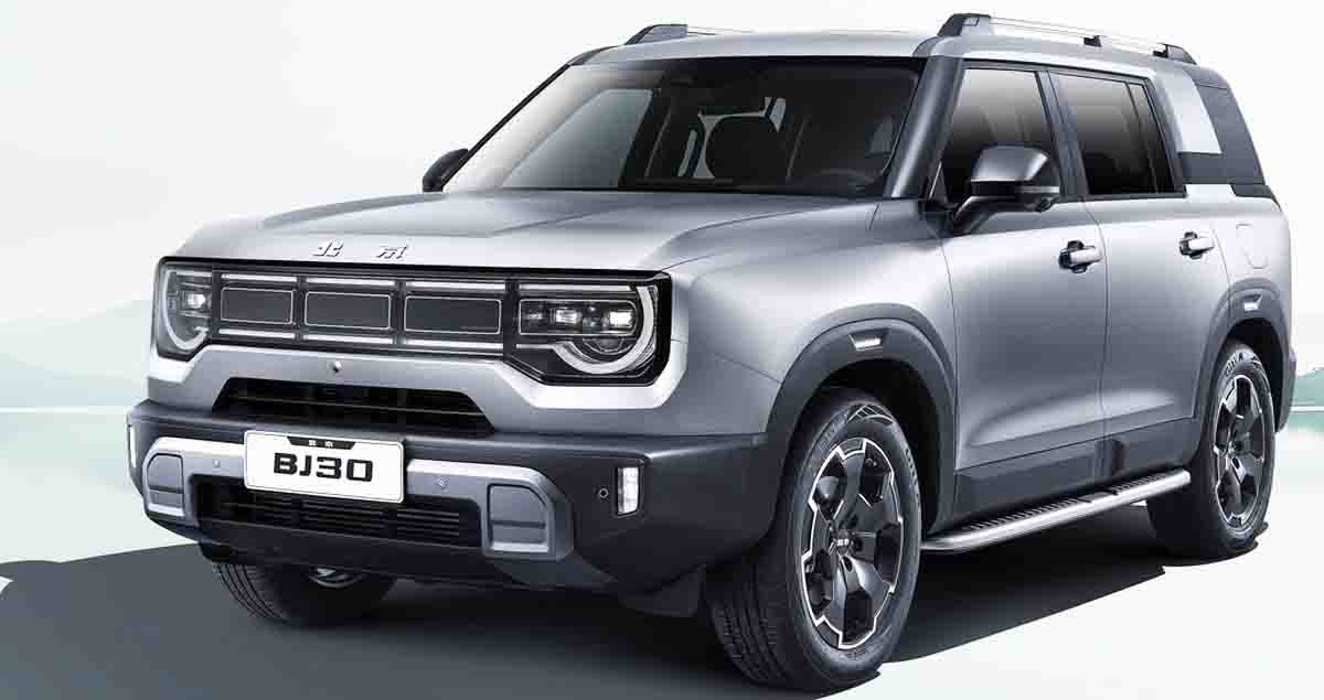 Beijing BJ30 SUV 1.5T 188 แรงม้า ขายจีน 474,000 บาท สิ้นเปลือง 12.4 กม./ลิตร WLTC คู่แข่ง TANK 300