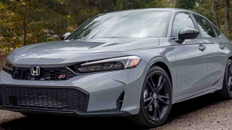 ภาพคันจริง HONDA CIVIC Si MY2025 ปรับปรุงใหม่ในสหรัฐฯ ราคา 1.03 ล้านบาท 1.5T 200 แรงม้า 6MT