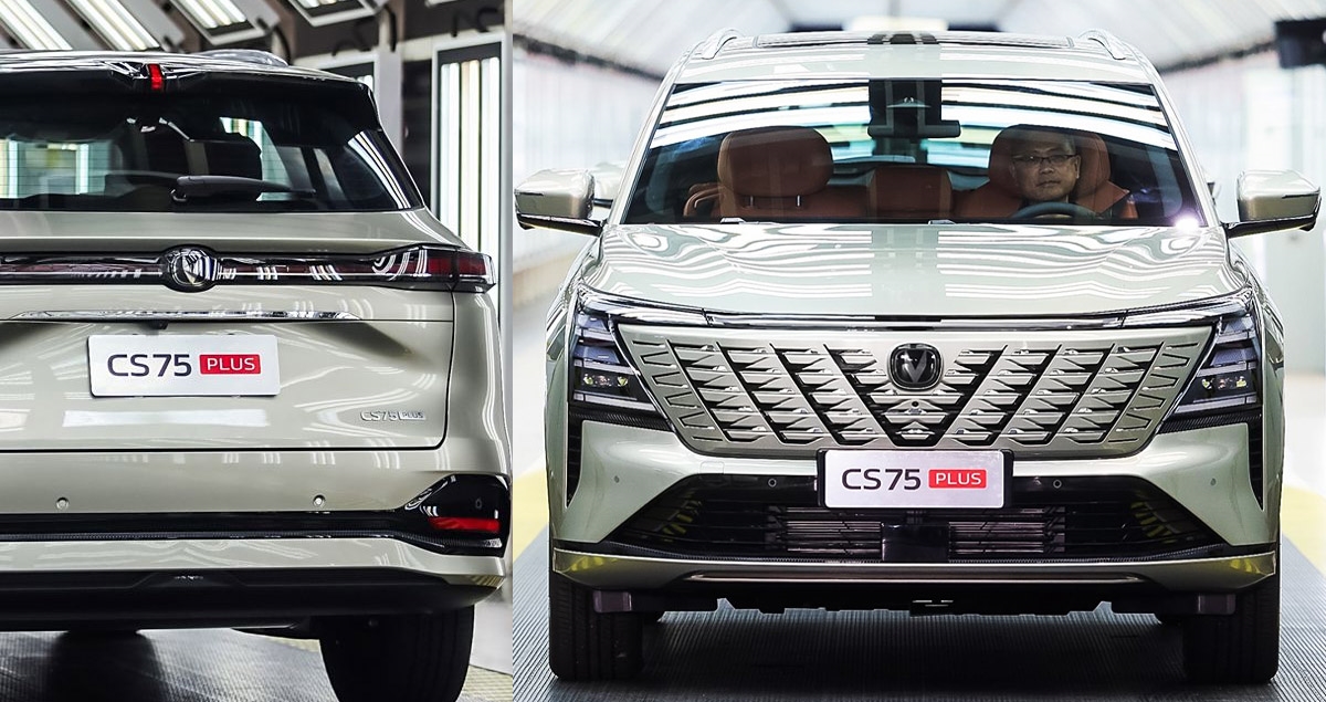 ออกจากสายการผลิต Changan CS75 PLUS MY2024 ก่อนเปิดตัวในประเทศจีน