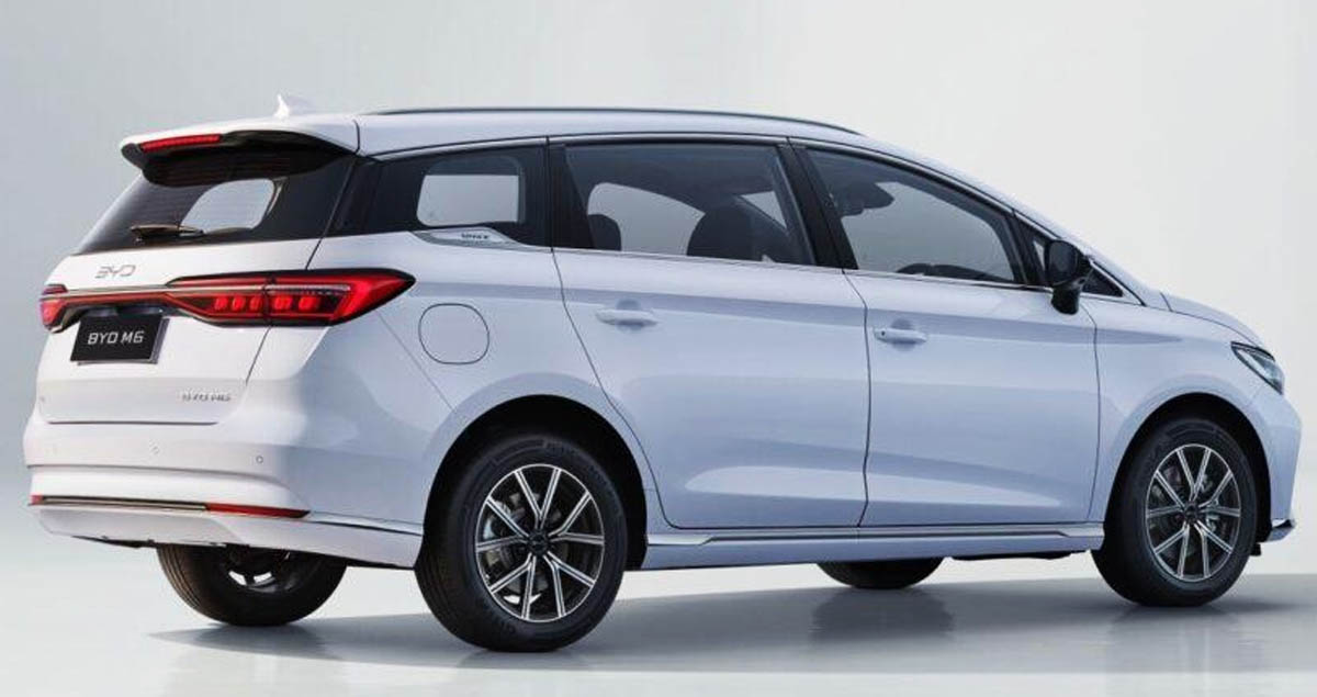 BYD M6 MPV ไฟฟ้า 430 – 530 กม./ชาร์จ ในอินโดฯ ราคา 830,000 – 940,000 บาท 