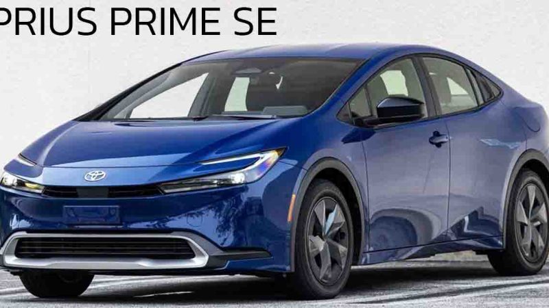 ภาพคันจริงรุ่นเริ่มต้น Toyota Prius Prime SE ปลั๊กอินไฮบริดในสหรัฐฯ ราคา 1.12 ล้านบาท 21.26 กม./ลิตร EPA