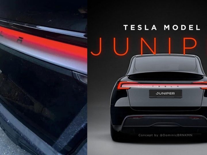 ไฟท้ายลากยาว TESLA MODEL Y Refresh “Project Juniper” ก่อนเปิดตัวในปีหน้า * ภาพในจินตนาการ