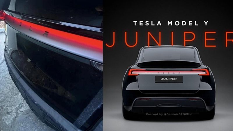 ไฟท้ายลากยาว TESLA MODEL Y Refresh “Project Juniper” ก่อนเปิดตัวในปีหน้า * ภาพในจินตนาการ