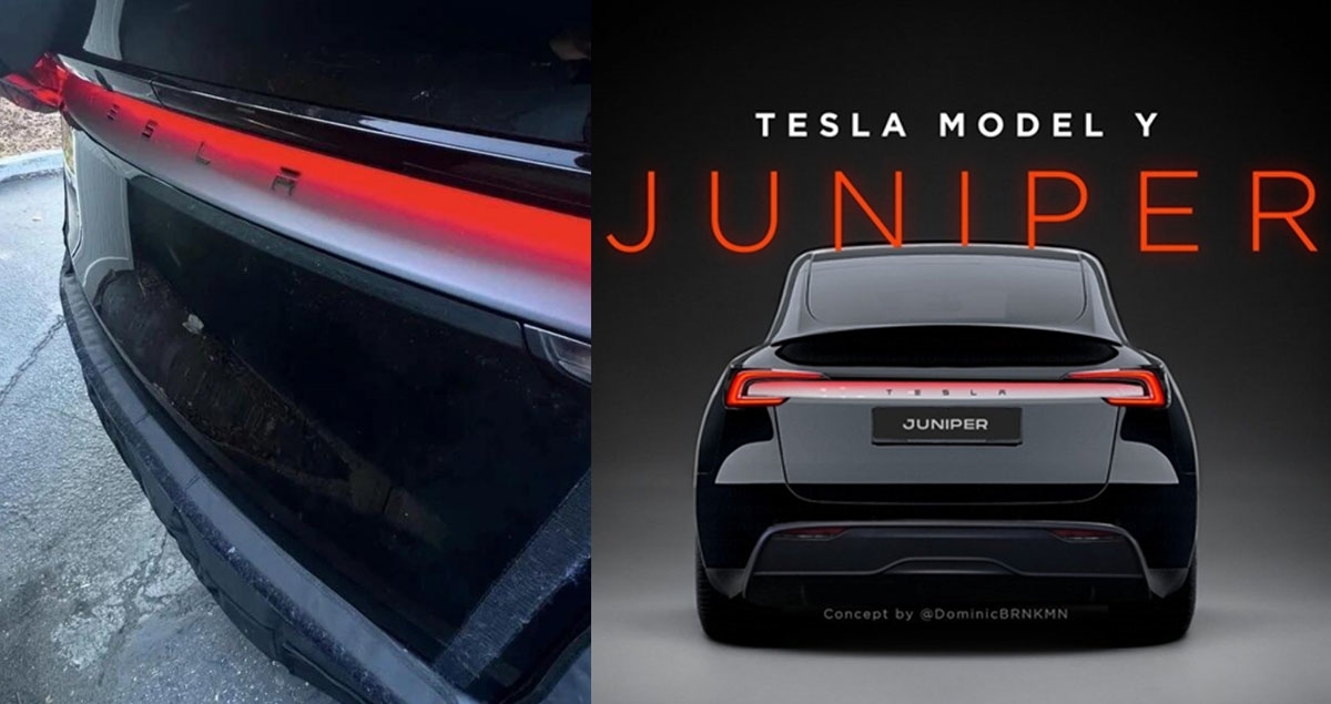 ไฟท้ายลากยาว TESLA MODEL Y Refresh “Project Juniper” ก่อนเปิดตัวในปีหน้า * ภาพในจินตนาการ