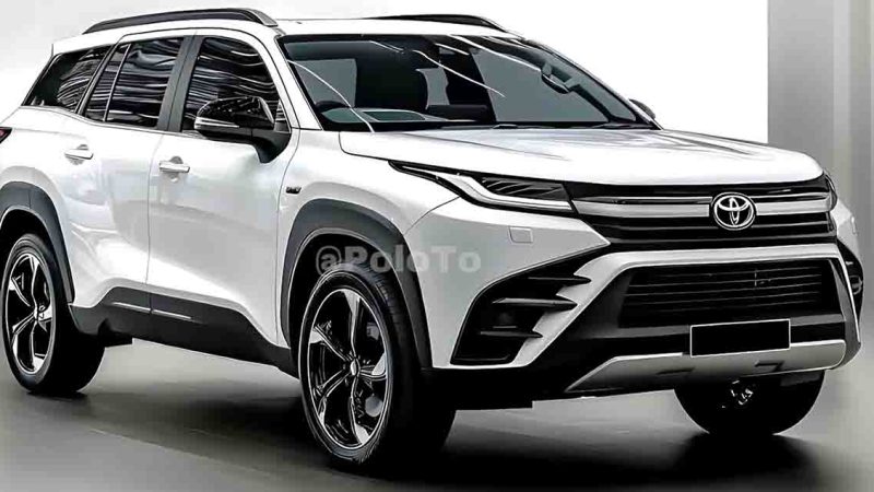 All-NEW TOYOTA FORTUNER HYBRID (TNGA) เตรียมเปิดตัวในอนาคต * ภาพในจินตนาการ