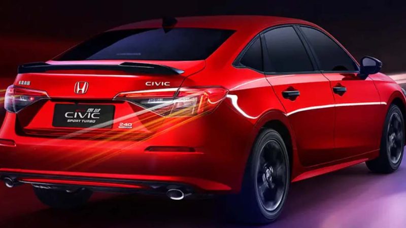 ราคาใหม่ 421,000 บาทในจีนในโชว์รูม HONDA CIVIC 1.5T 127 แรงม้า