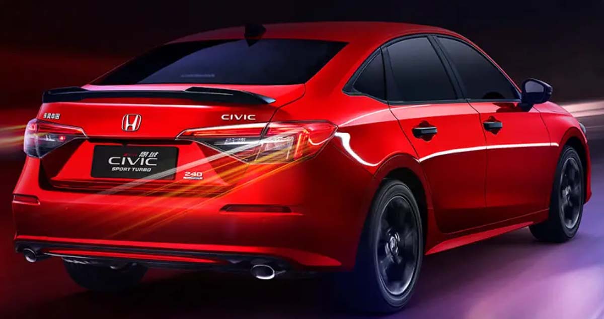 ราคาใหม่ 421,000 บาทในจีนในโชว์รูม HONDA CIVIC 1.5T 127 แรงม้า