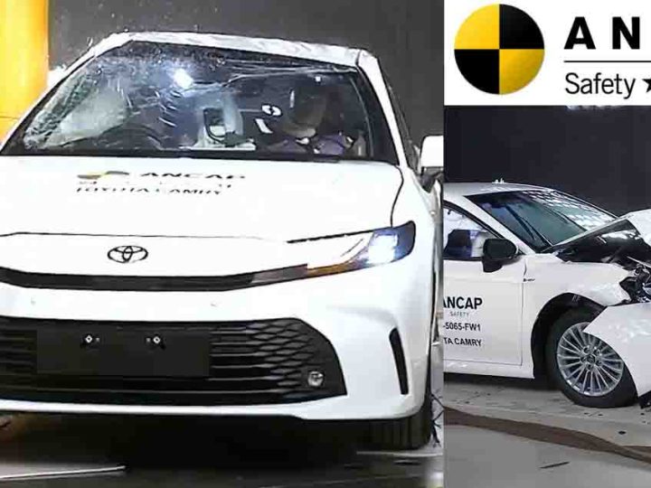 ความปลอดภัยการชน 5 ดาว All-NEW TOYOTA CAMRY ใหม่ ทดสอบ ANCAP