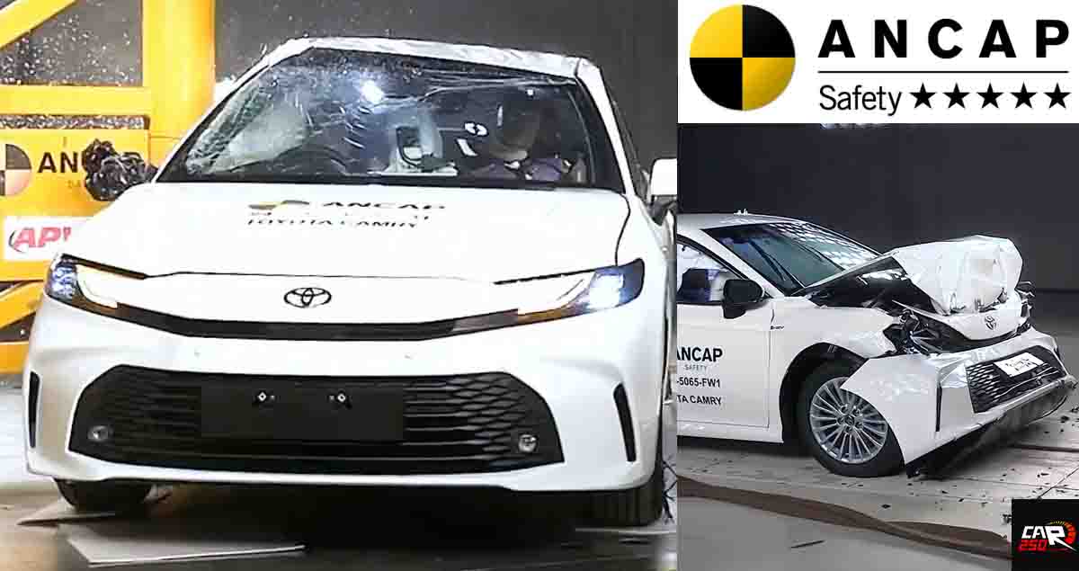 ความปลอดภัยการชน 5 ดาว All-NEW TOYOTA CAMRY ใหม่ ทดสอบ ANCAP