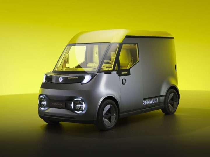 Renault Estafette Concept รถตู้ขนาดเล็กพัฒนาร่วมกับ VOLVO ก่อนขายปี 2026