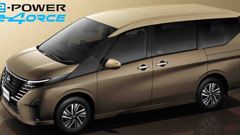 เพิ่มรุ่น e-4ORCE ขับเคลื่อนสี่ล้อ ในญี่ปุ่น NISSAN Serena e-POWER ราคา 814,000 บาท