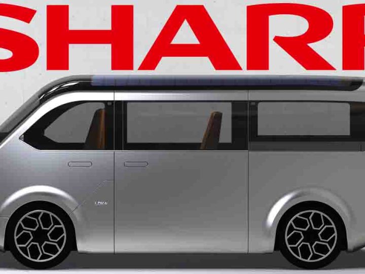 SHARP เปิดตัวรถยนต์ไฟฟ้าต้นแบบ LDK+ พร้อมการพัฒนาร่วมกับ Foxconn