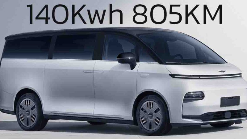 แบตเตอรี่ขนาด 140kWh วิ่งได้ 805 กม./ชาร์จ CLTC GEELY LEVC L380 ราคาในจีน 1.80 – 2.28 ล้านบาท