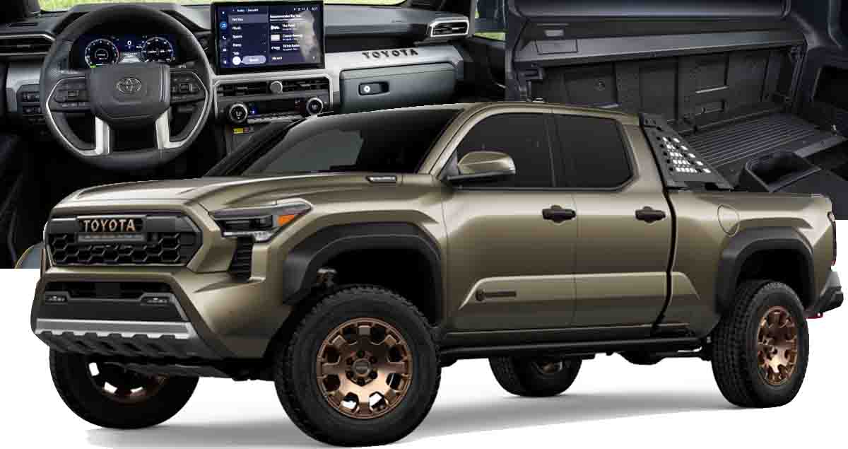 เป็นไปได้ที่จะทำ พวงมาลัยขวา ในออสเตรเลีย TOYOTA TACOMA i-Force MAX HYBRID กระบะขนาดกลาง