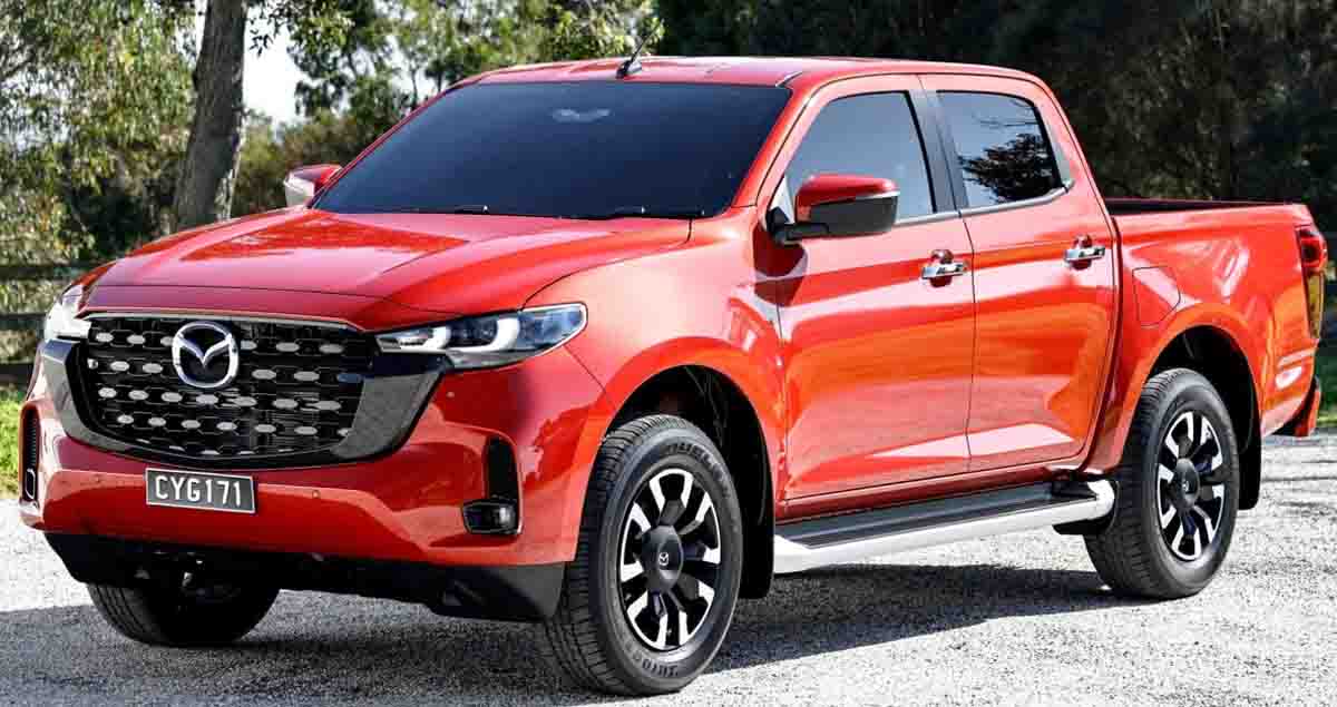 ภาพคันจริง ก่อนเปิดตัวในไทยปลายเดือนนี้ MAZDA BT-50 ไมเนอร์เช้นจ์ อาจมาพร้อม Mild HYBRID