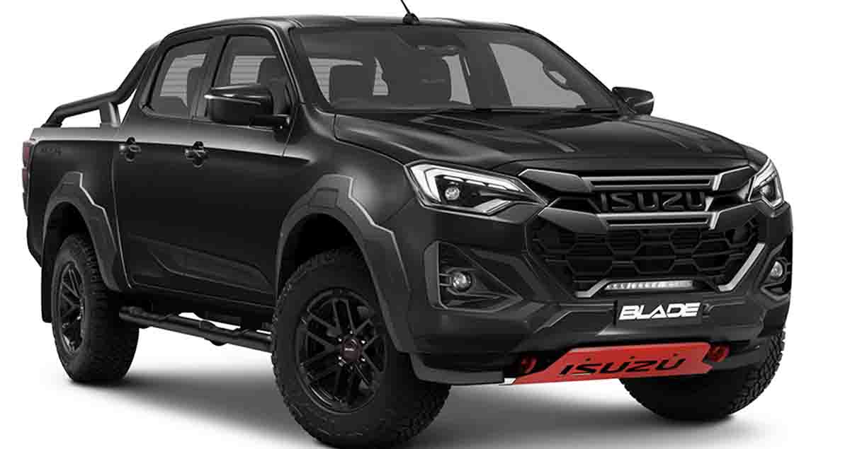 เผยราคา 1.72 ล้านบาทในออสเตรเลีย ISUZU D-MAX BLADE ใหม่ พร้อมแต่งออฟโรดมากขึ้น