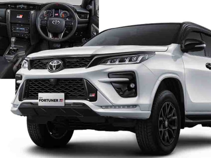 ขายอินโดฯ 1.65 ล้านบาท TOYOTA FORTUNER GR SPORT ดีเซลเทอร์โบ 2.8 ให้กำลัง 204 แรงม้า 4WD