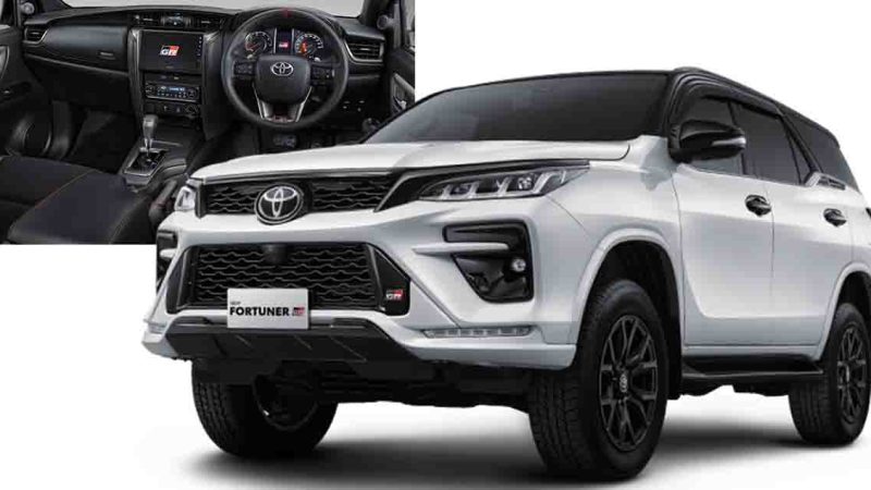 ขายอินโดฯ 1.65 ล้านบาท TOYOTA FORTUNER GR SPORT ดีเซลเทอร์โบ 2.8 ให้กำลัง 204 แรงม้า 4WD