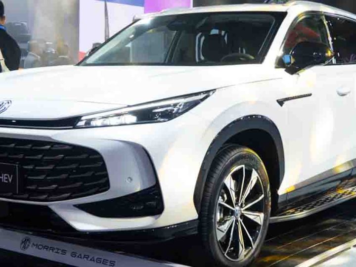 ภาพคันจริง NEW MG HS PHEV รุ่นที่ 2 ก่อนขายไทยปีหน้า แบตเตอรี่ใหญ่ขึ้น 24.7kWh วิ่งไฟฟ้า 120 กม.