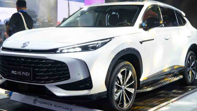 ภาพคันจริง NEW MG HS PHEV รุ่นที่ 2 ก่อนขายไทยปีหน้า แบตเตอรี่ใหญ่ขึ้น 24.7kWh วิ่งไฟฟ้า 120 กม.