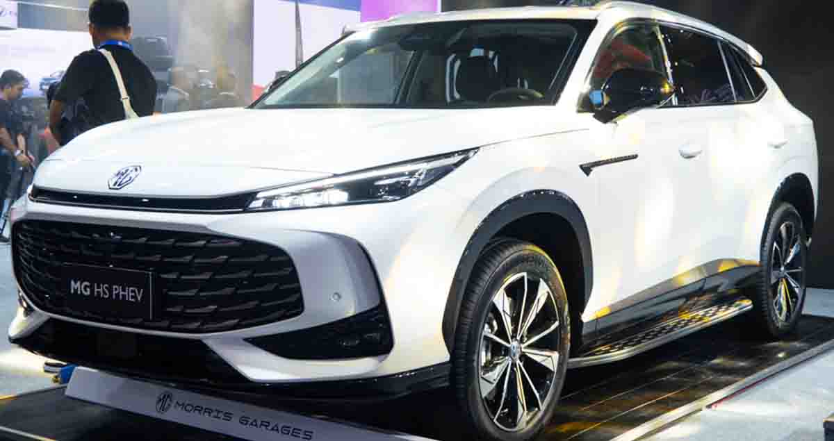 ภาพคันจริง NEW MG HS PHEV รุ่นที่ 2 ก่อนขายไทยปีหน้า แบตเตอรี่ใหญ่ขึ้น 24.7kWh วิ่งไฟฟ้า 120 กม.