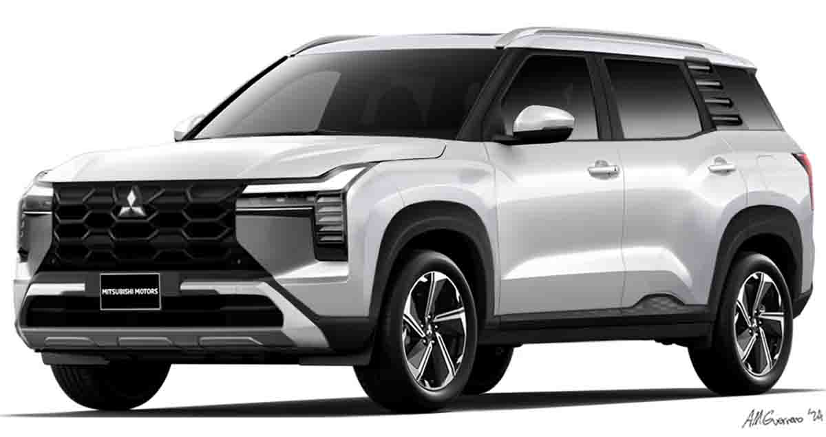 All-NEW MITSUBISHI SUV Concept คาดว่าคือ PAJERO SPORT หรือ Xforce 7 ที่นั่ง ก่อนเปิดตัวฟิลิปปินส์ * ภาพในจินตนาการ